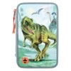 Depesche Dino World 12166 3-Compartment Pencil Case with LED Effects