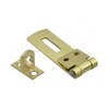 Dzina™ Hasp and Staple 50mm x 15mm (2 Inch) Brass,