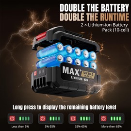 Car Vacuum Cleaner, 4 in 1 Handheld Vacuum Cleaner Cordless with 28000Pa Powerful Suction & Blower,Mini Portable Vacuum Cordless Rechargeable with 2 Batteries and Multi-Nozzles for Car,Home,Pets