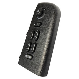 SWITCHDOCTOR Window Master Switch Set for 2004-2008 Ford F-150 F150 (Super Cab, Supercrew Cab, Double Cab, Full Assembly, 5L1Z-14529-AA, Black Bezel, Lock, Mirror, Power, Control, Button)