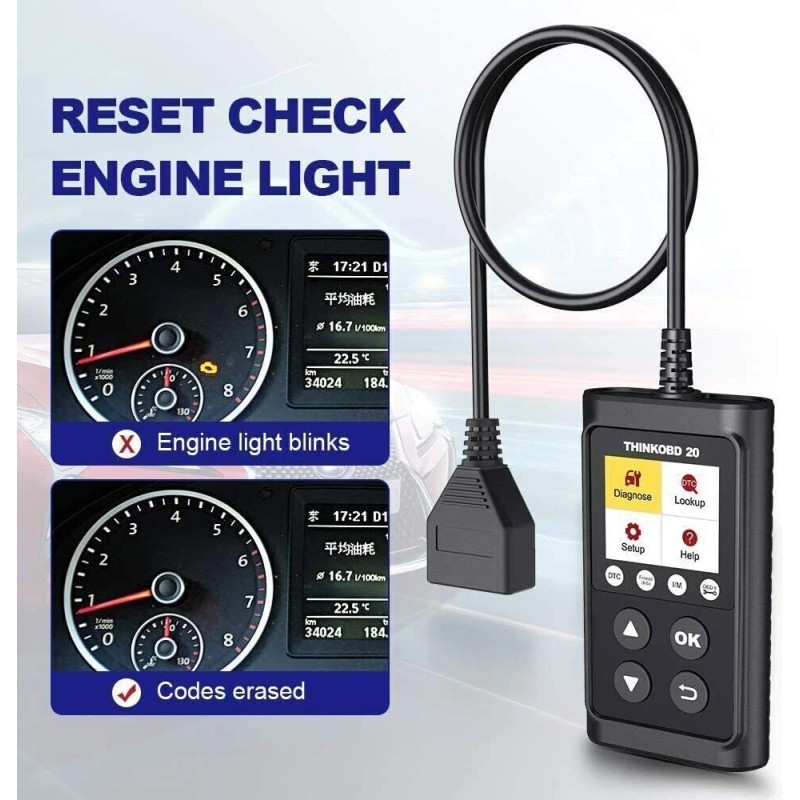 Thinkcar Ford Explorer OBD2 Fault Reader Reset Scanner Vehicle Scan