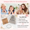 PINKDODO Granddaughter Bracelet Gifts from Grandma, Valentines Gifts for Teenage