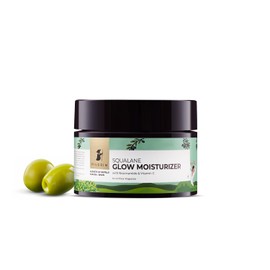 Pilgrim Squalane Niacinamide & Vitamin C Glow Moisturizer for Face Moisturizer for Dry Skin Hydration Face Moisturizer with Vitamin C for Glowing Skin Non-Greasy 50 Gm,Cream