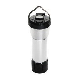 With mcl001 LED Lantern, Large Capacity, 5,000 mAh, For Camping, Outdoor Use, LED Light, LED Lamp, Magnetic, Free Shipping, Silver