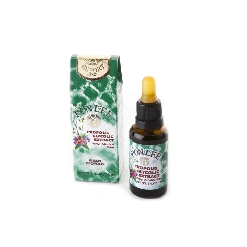 Pon Lee 3 Bottles of Brazilian Green Propolis Glycolic Extract