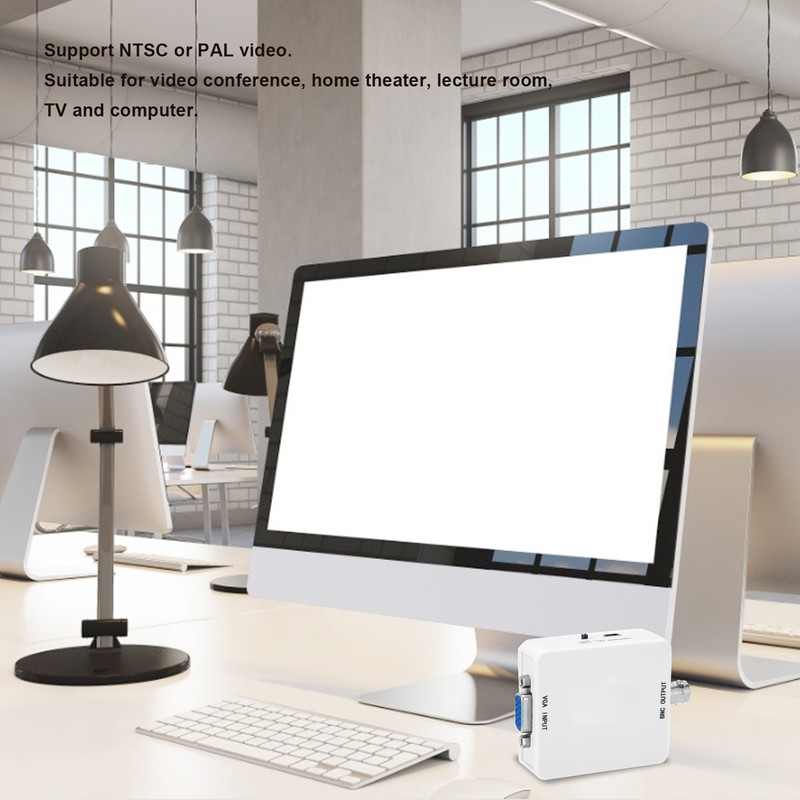 VGA to BNC Converter HD Video Adapter for Video Conferencing