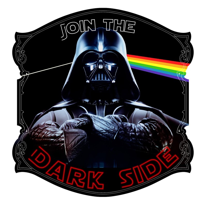 Decal Serpent Join The Dark Side Text Parody Album Vader