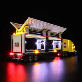 YEABRICKS LED Light for 60440 City Yellow Delivery Truck Building Blocks Model (Building Set NOT Included)