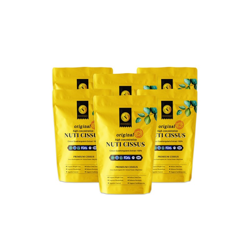 Nuti Genuine Cissus 50x Concentrated 24-Month Cissus Powder 6 Packs