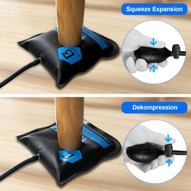 Air Wedge Bag Pump, Strong Commercial Grade Air Wedge Bag Pump Professional Leveling Kit & Alignment Tool Bag in the Popular Medium Size (6 Pack)