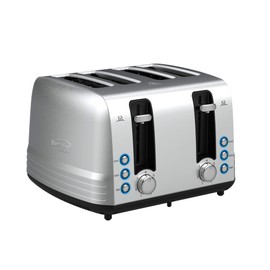 Brentwood Select TS-447S Toaster, standard, Metallic
