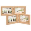 ハクバ HAKUBA 木製 フォトフレーム テリア3 Lサイズ 2面 ヨコ ナチュラル FWTR3-NTL2Y