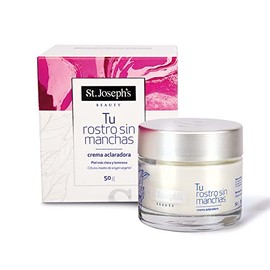 ST. JOSEPHS  Crema Anti-Manchas Aclaradora para el Rostro, Contiene Vitamina E y Proteccin Solar 15, Tarro 50g                                        