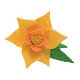 Trimits Felt Decoration Kits, 8.5 x 11.5cm, Daffodil Brooch