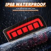 Vektoris 1Pair LED Rear Bumper Reflector Light for Subaru Outback