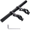 Yizhet 30 cm Bicycle Handlebar Extension, Aluminium Bicycle Extender Holder,