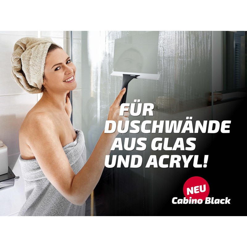 Leifheit Cabino Shower Squeegee Black