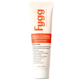 Fygg Nano Hydroxyapatite Travel Toothpaste (Coconut Cream, .7 Oz) - Fluoride & SLS Free Toothpaste with Hydroxyapatite - nHA Toothpaste for Sensitive Teeth - Remineralizing Toothpaste