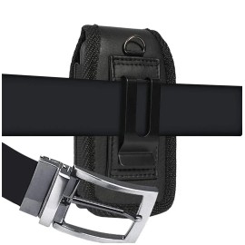 consumer cellular, TCL For TCL Flip, TCL Flip Pro, TCL Flip 2- Leather belt loop case
