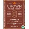 Crown Maple Cinnamon Infused Maple Syrup, 25 Fl Oz, Pancakes,