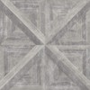 FloorPops FP3295 Townhouse Peel & Stick Floor Tiles, Grey