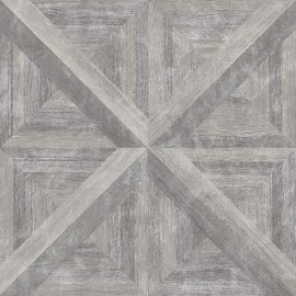 FloorPops FP3295 Townhouse Peel & Stick Floor Tiles, Grey