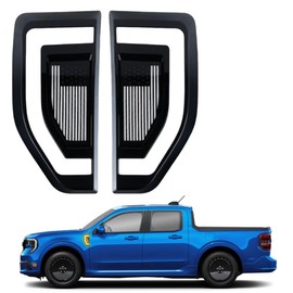 ABAGAEL Upgrade Real Plug And Play Side Marker Lights Fit For Ford Maverick 2022-2024 With Waterproof Design, LED light,FIT for Ford Maverick Accessories (BLACK)