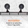 Amber/Blue Emergency Strobe Light Bar 36 In 13 Flash Patterns