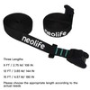 WONITAGO Premium 'No Scratch' Silicon Tie Down Cam Straps for