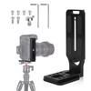 Aicharynic L-Bracket Quick Release Plate L-shaped Bracket Vertical Universal DSLR