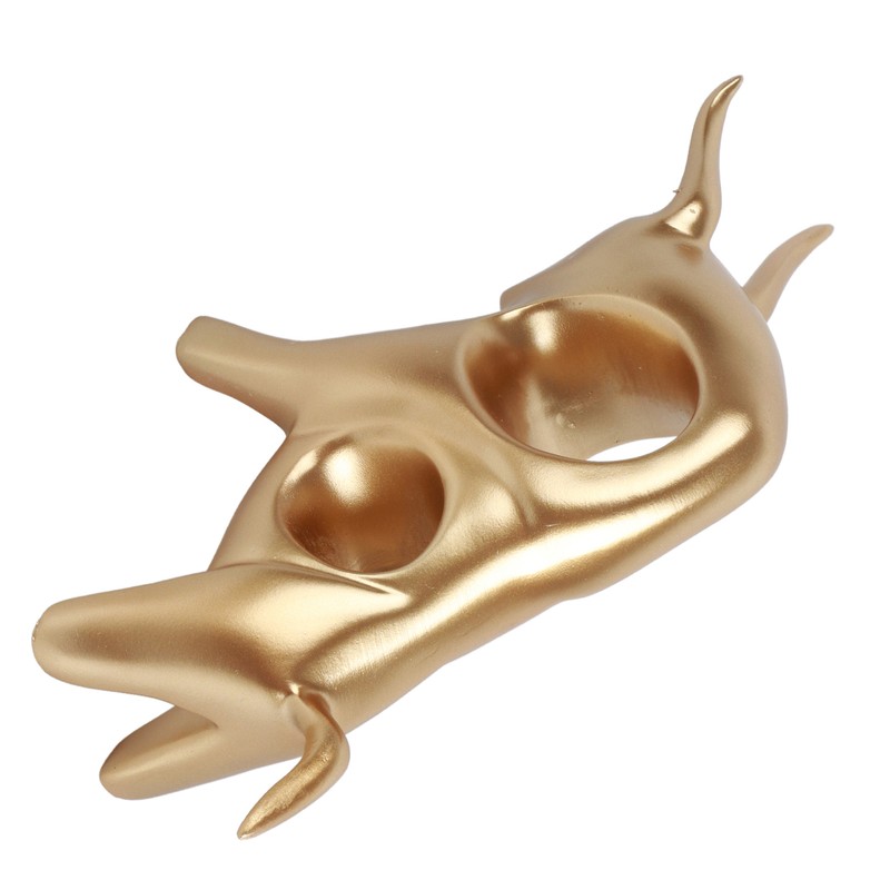 Bull Sculpture Ornaments Exquisite Details Smoother Lines Lucky Home Decorations