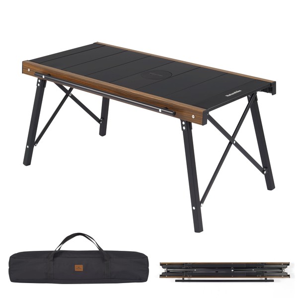 Naturehike Folding IGT Camping Table, Ultralight Aluminum Camp Table with