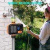 TRJZWA Solar Hose Timer 2000mAh - Smart Watering System w/