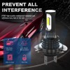 AQJ For Honda CBR1100XX 1997-2003 - 6000K 2pcs H7 LED