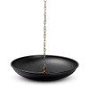 Monarch Rain Chains 15 inch Basin Hand Hammered Rain Chain