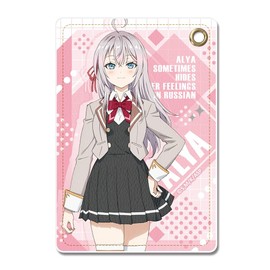 Sometimes Arya-san Next Door Delle in Russian Leather Pass Case A LPAN-R006-m01