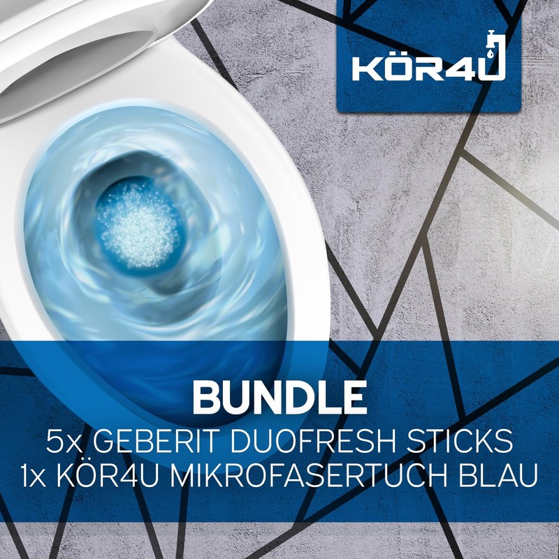 Geberit Sticks 244.600.00.1 Set of 5 Sticks for Duofresh Slot