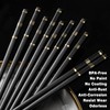 SUPJOYES Reusable Fiberglass Chopsticks - Japanese Chinese Chopsticks Dishwasher Safe,