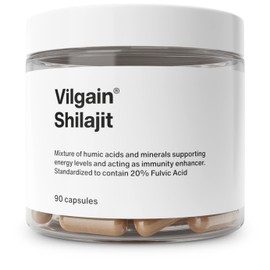 Vilgain Shilajit ⁠-⁠ 400mg in 1 Capsule, Supports Vitality and Immunity, Antioxidant Effect, Improves Physical and Mental Performance