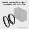 PULUZ Protective Lens Frame for Insta360 Ace Pro 2 Metal