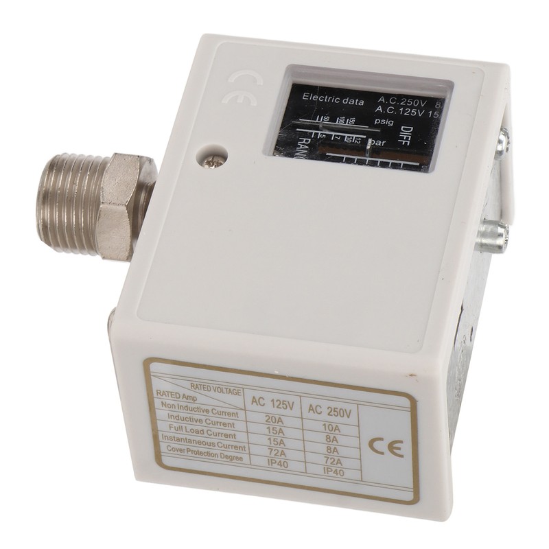 Air Pressure Switch Compressor Boiler Dryer Controller 30KG Heavy Duty