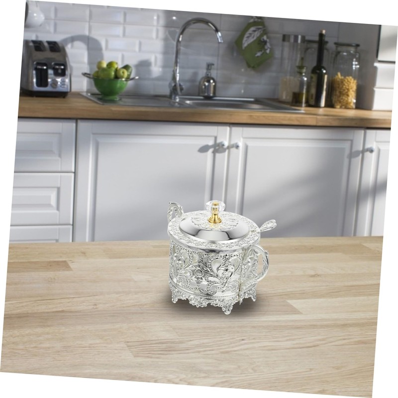CIYODO European Style Seasoning Jar Lid Kitchen Spice Canister for