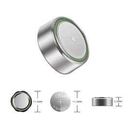 Cotchear 10pcs LR44 Batteries AG13 Button Cell Battery L1154 Battery 1.5V G13 357 303 SR44 LR1154 Button Coin Batteries