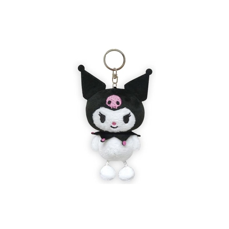 K-Company Sanrio Characters (Foot Shower Series) Keychain Mascot, Kuromi, SAA-KM-KU