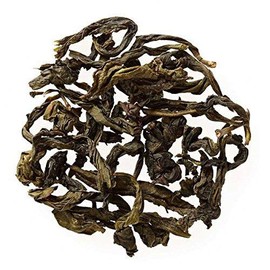 Golden Moon Tea Coconut Pouchong Green Tea - Loose Leaf, Non GMO - Travel Tin (16 Servings)