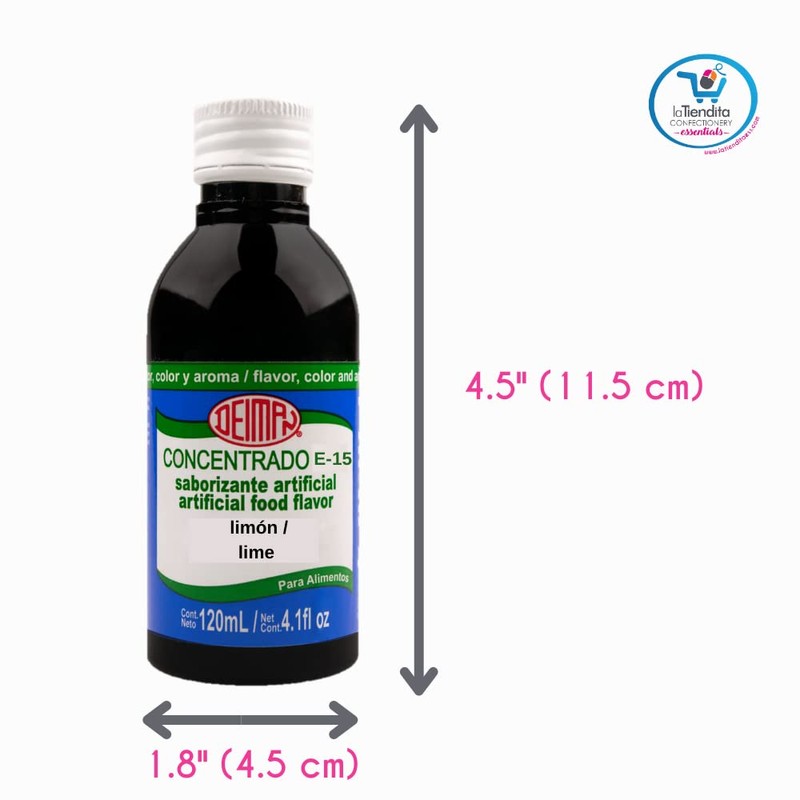 Deiman Artificial Food Flavoring Lime C (4 fl.oz.)