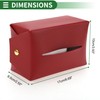 Motoforti Universal Car Tissue Holder Napkin Box Tissues Box Cover