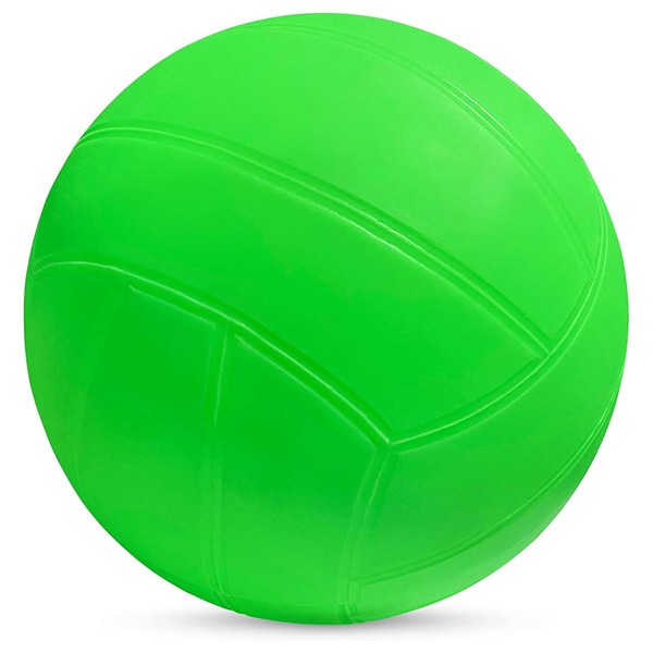 Neon Green Swimming Pool and Beach Volleyball | Pool Volleyball Ball with Oversized Circumference ideal for Outdoor and Indoor Use | Lightweight and Soft PVC, Perfect for Kids, Beginners and Pros