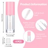 AOZUO Set of 4 Lip Gloss Make Yourself, 6 ml