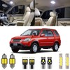 Xpismii 7 Piece 6000K White CRV Interior LED Lights Kit